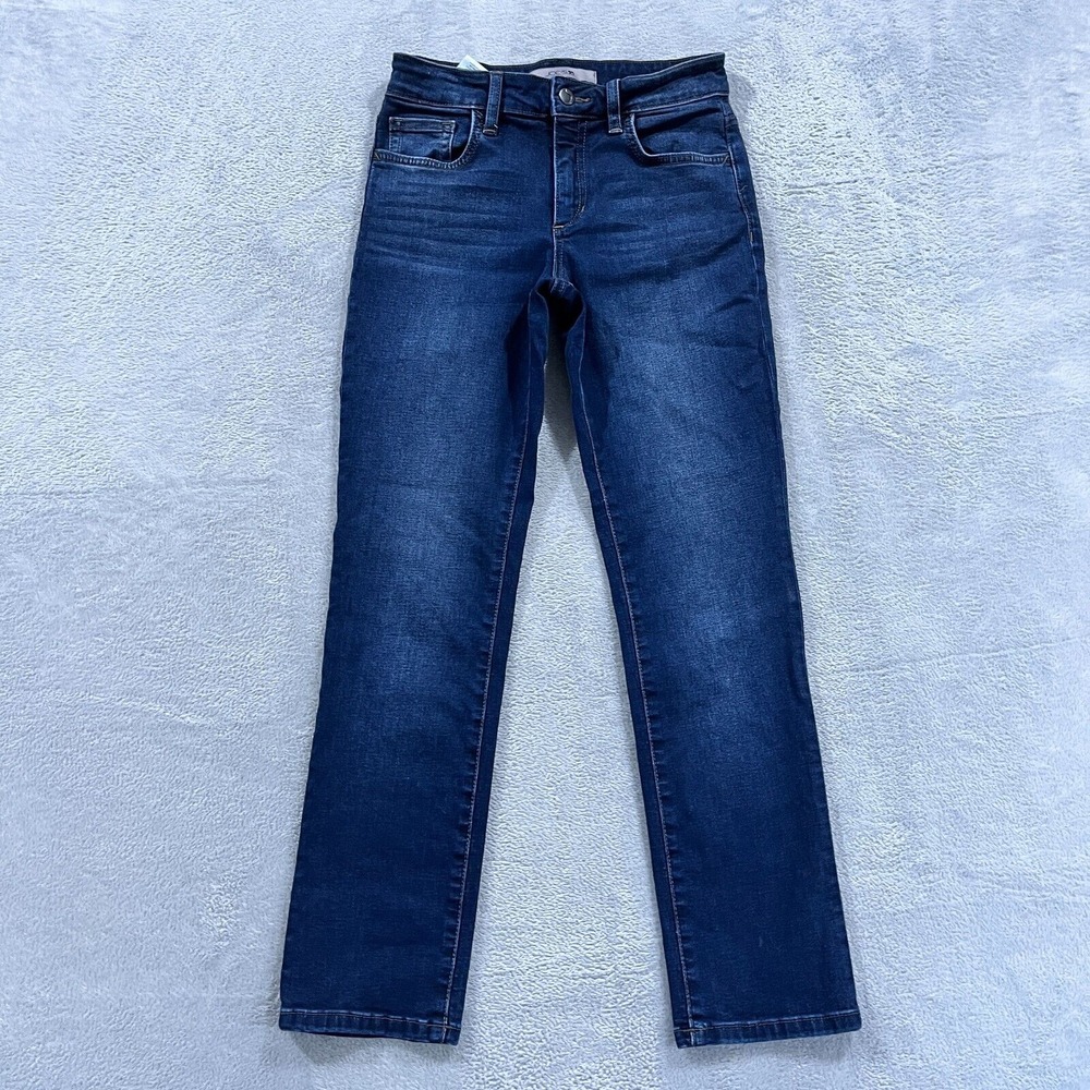 Joes‎ Jeans Women 24 Slim Straight Blue Dark Wash Denim Stretch